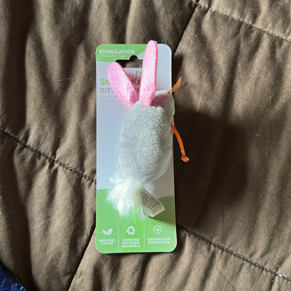 SmartyKat Bitty Bunny Catnip Cat Toy - Picture 10 of 10
